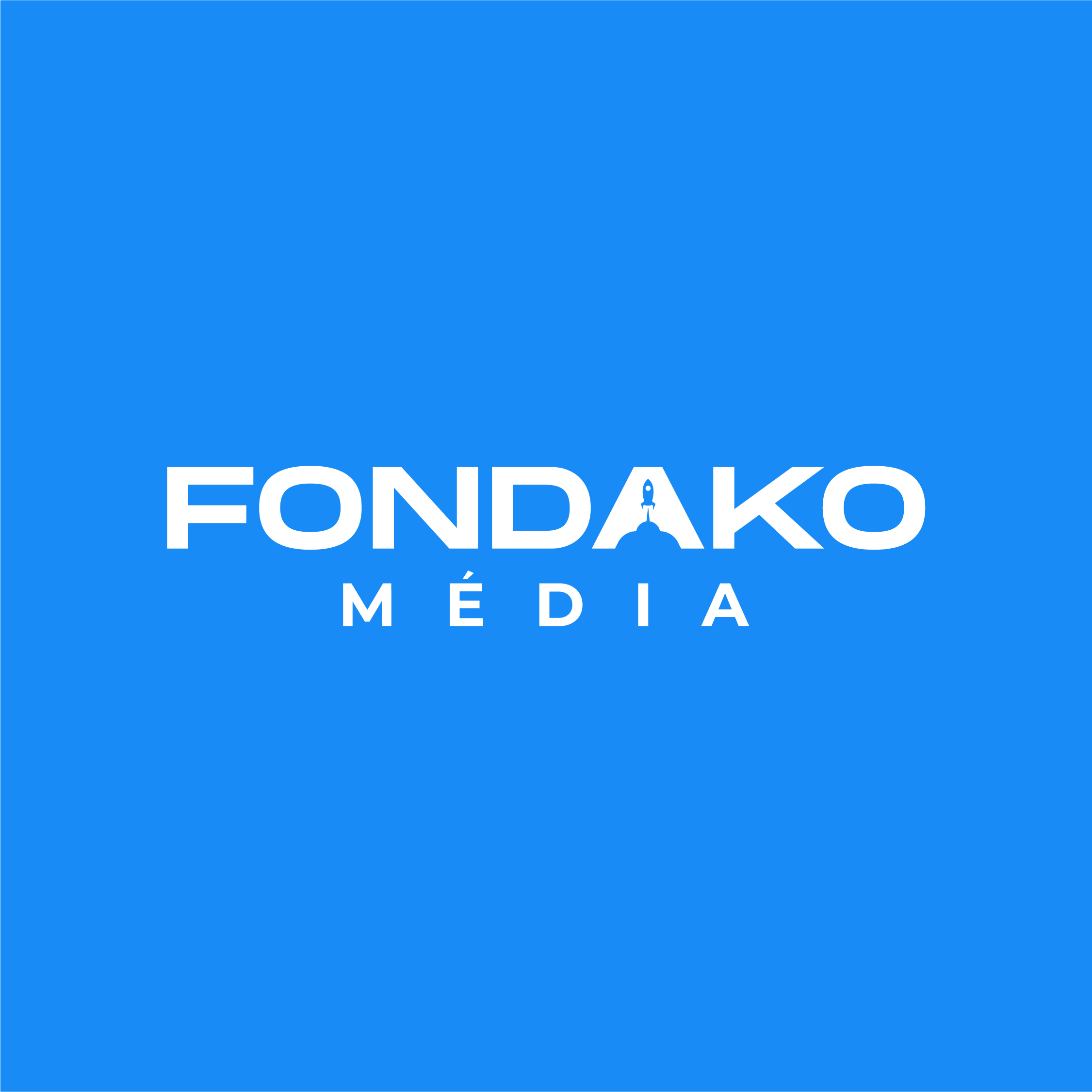 On blue — Fondako Media
