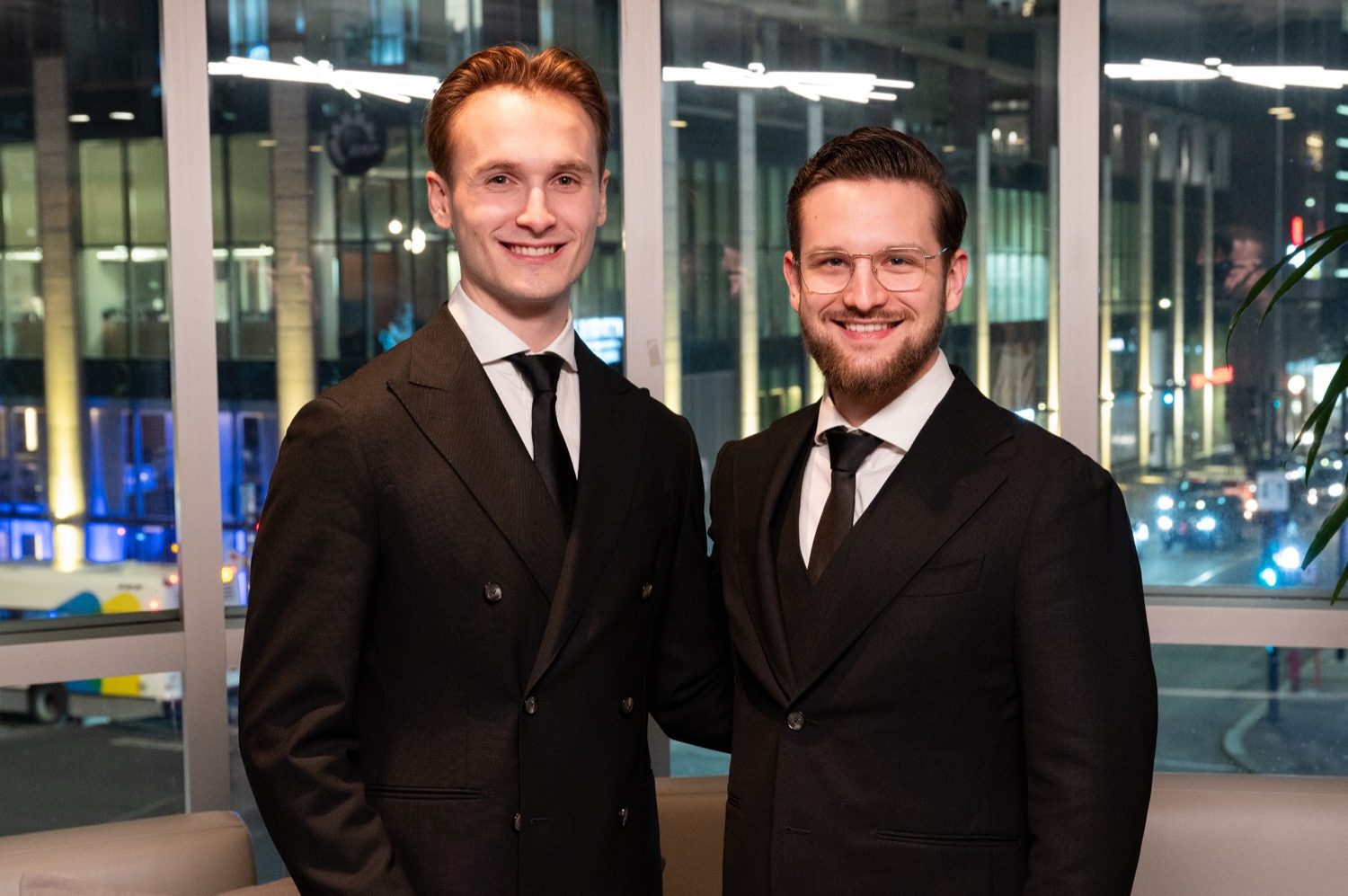 Joey Lalonde-Rioux and Pavel Boissonneault, co-founders of Fondako Media